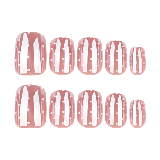 Coated Dazzling Minimalist Nail Art JP4208