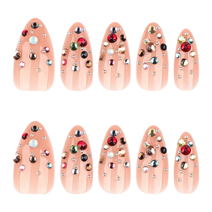 Multicolor Nail Gems JP4290
