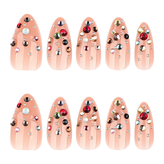 Multicolor Nail Gems JP4290