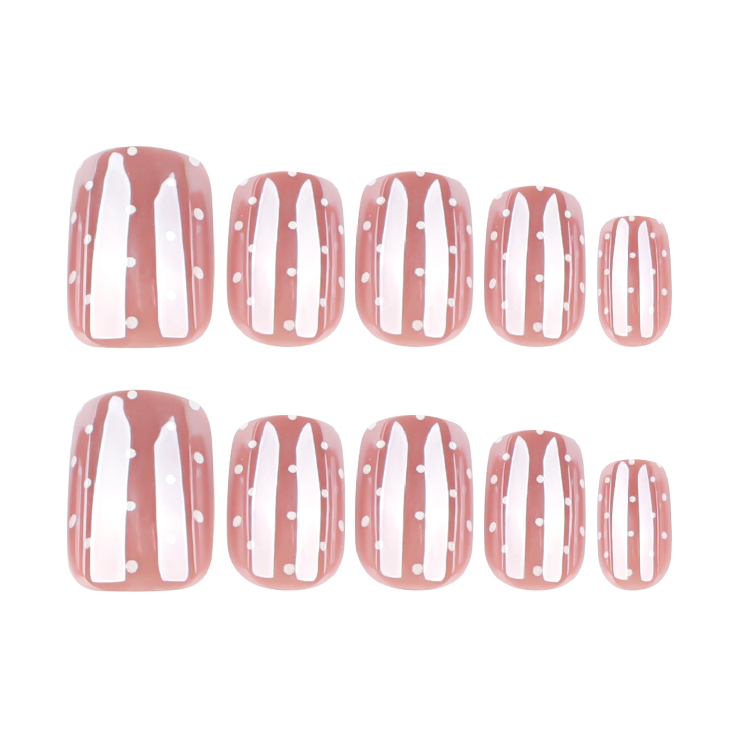 Coated Dazzling Minimalist Nail Art JP4208