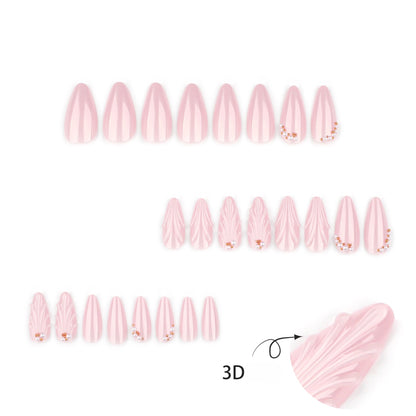 Ocean Shell Teardrop Pearl Nail Art JP4313